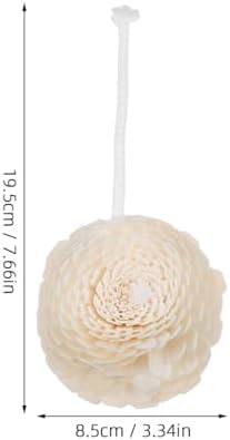 NOLITOY Diffuser with Mixed Sola Flowers and Cotton Reed