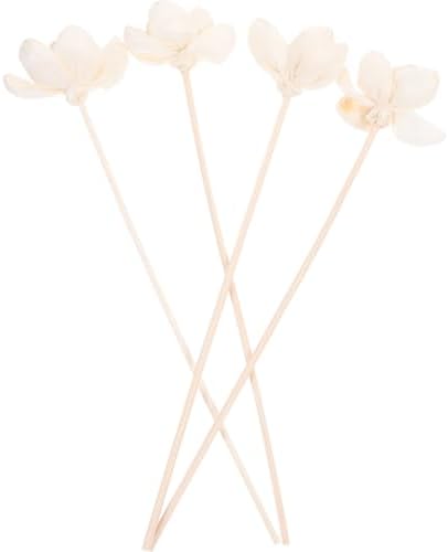 Natural Flower Diffuser Sticks Set 4pcs