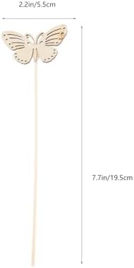 Uonlytech 10pcs Butterfly Reed Diffuser Sticks