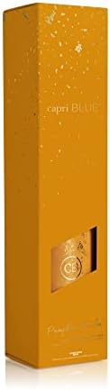 Capri Blue Glimmer Reed Diffuser Set - Pumpkin Dulce
