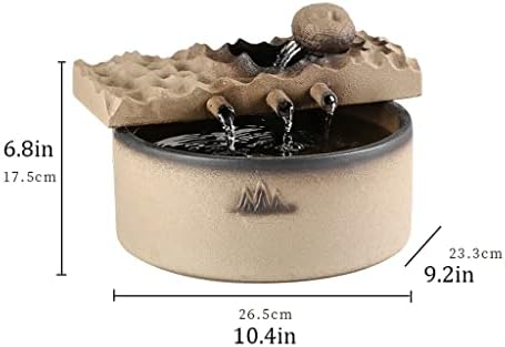 DYPASA Tabletop Ceramic Fountain Decor