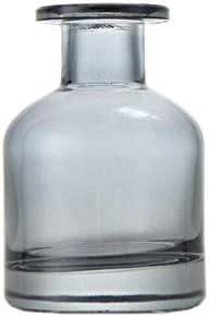 SYBL 150ml Grey Boston Round Glass Diffuser Bottles