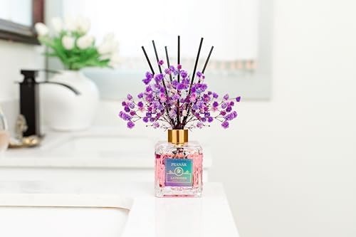 PEANAK Reed Diffuser Set - French Lavender 67oz 2 Pack