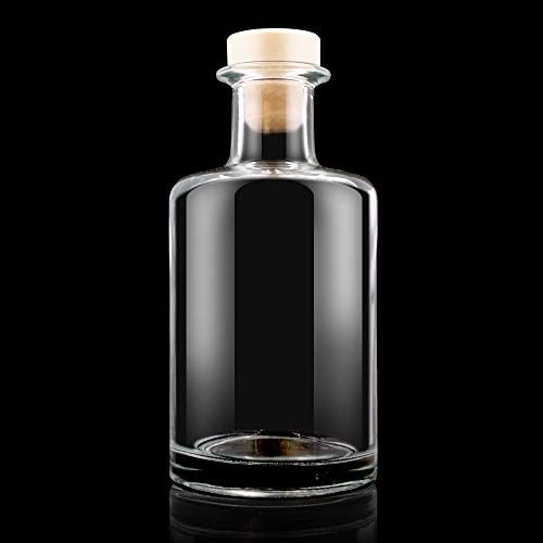 Feel Fragrance Glass Diffuser Bottles Set of 4 53 In High 240ml