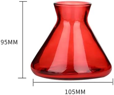 WAIT FLY 7 Oz Glass Diffuser Bottle Set - Red
