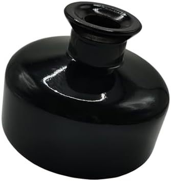 200ml Black Round Glass Diffuser Bottle