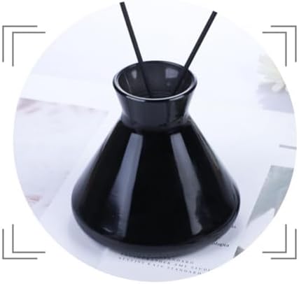 TUPANDY 220ml Black Glass Diffuser Bottle
