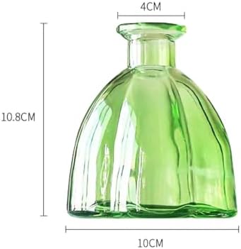 Wait Fly Colorful Glass Diffuser Bottle - Green 1 PCS