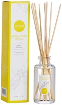 DANI Naturals Reed Diffuser Set Vanilla Sandalwood