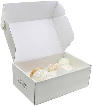Gifts for Women - Vanilla Coconut Reed Diffuser Candle Set
