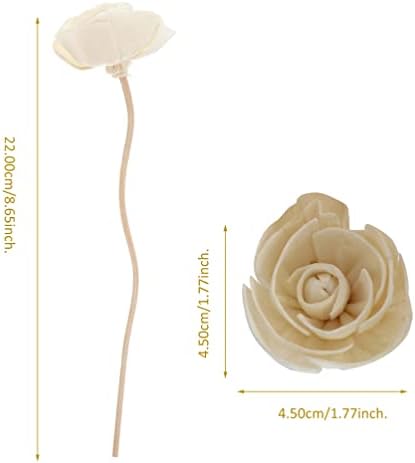 Angoily Reed Diffuser Sticks 6PCS Natural Rattan for Aroma