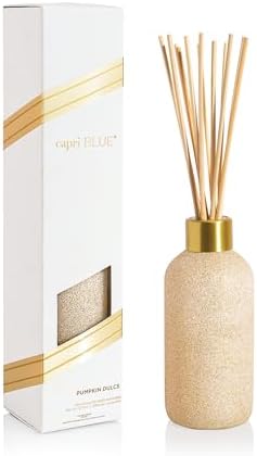 Capri Blue Glam Reed Diffuser 8 Fl Oz Pumpkin Dulce