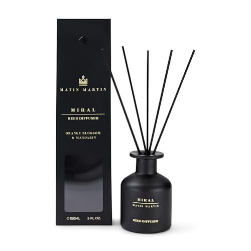 Miral Reed Diffuser 5 oz - Orange Blossom Mandarin Aromatherapy