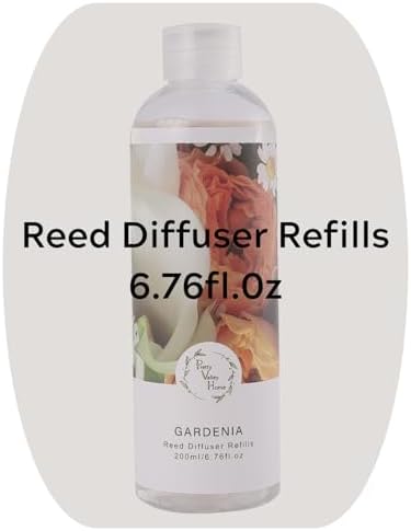 Pretty Valley Home Gardenia Reed Diffuser Refill