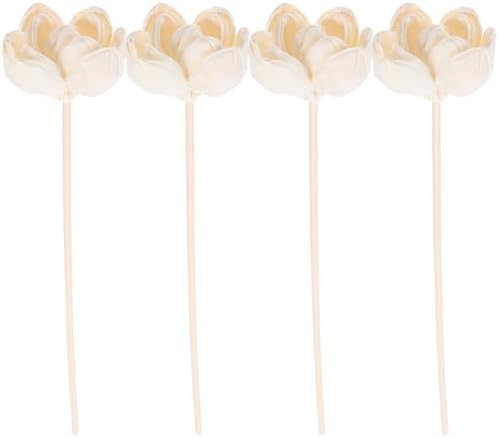 Natural Flower Diffuser Sticks Set 4pcs