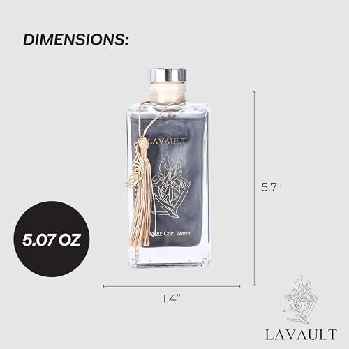 Lavault Reed Diffuser Set - Grey - Natural Aroma