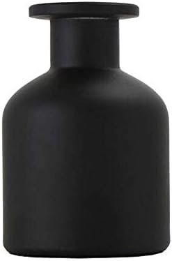 QUUPY 150ml Glass Diffuser Bottle Set Black