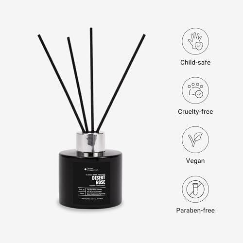 Desert Rose Reed Diffuser Set Hotel Inspired Luxury Fragrance