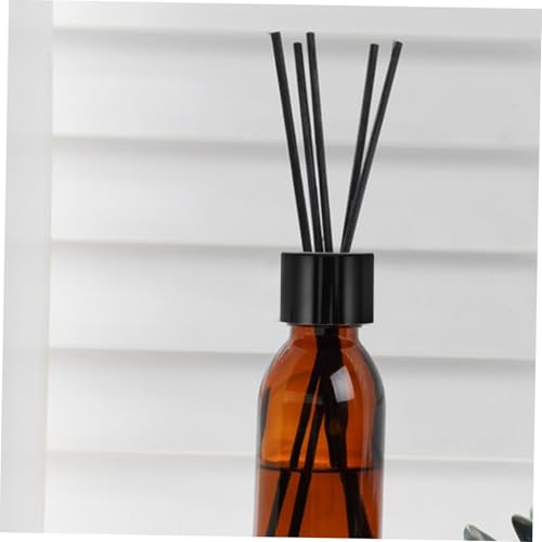 Black Diffuser Caps 10pcs Sturdy Metal Replacement Lids for Reed Diffusers