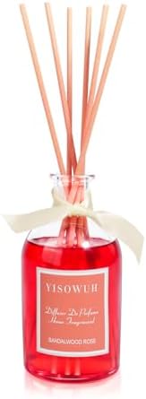 Sandalwood Rose Reed Diffuser Set 250ml with 8 Sticks