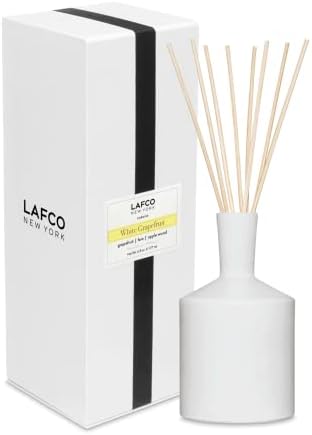 LAFCO New York Classic Reed Diffuser White Grapefruit 6 oz