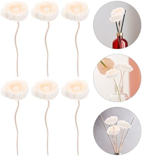 Garneck 10PCS Natural Rattan Diffuser Sticks