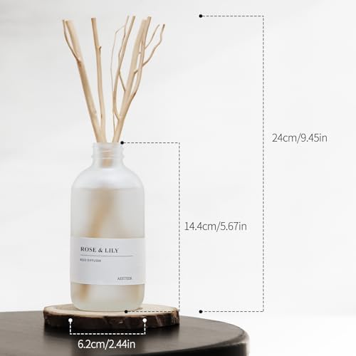 Rose Lily Sea Salt Reed Diffuser Set of 2