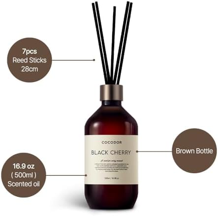 Cocodor Premium Reed Diffuser Set 169oz 5 Sticks