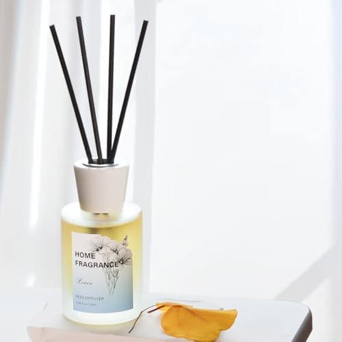 Linen Reed Diffuser Set with 8 Sticks 406oz