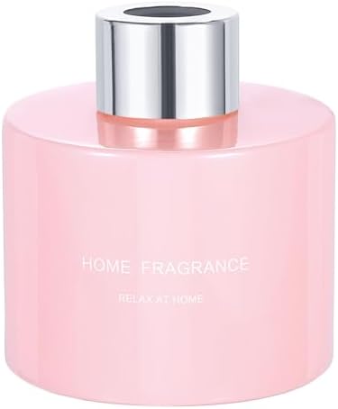 HARFINGTON 140ml Glass Diffuser Bottle with Silver Cap