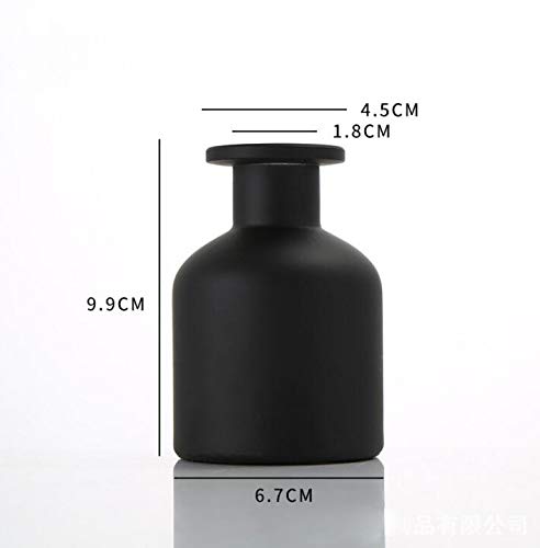 NARAMAX 150ml Glass Diffuser Bottle Set Black