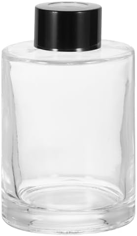 HARFINGTON 4oz Empty Glass Diffuser Bottle for Aromatherapy