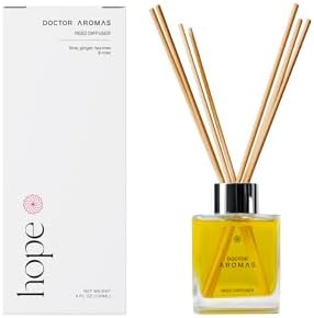 Doctor Aromas Essential Oil Reed Diffuser Set Hope