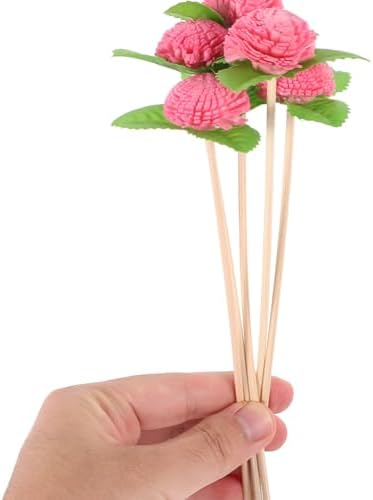 HOMSFOU 5pc Reed Diffuser Sticks Set for Home Office Decor