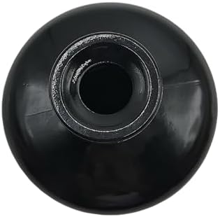 200ml Black Round Glass Diffuser Bottle