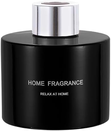 HARFINGTON 140ml Refillable Diffuser Bottle with Silver Cap