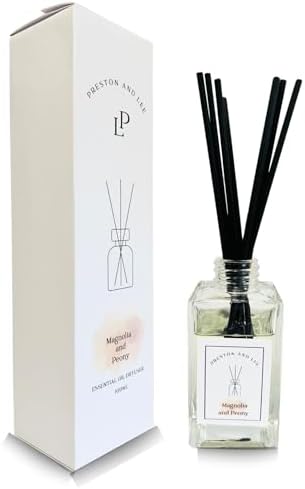 Preston and Lee Magnolia Peony Reed Diffuser Set