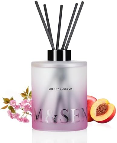 MSENSE Cherry Blossom Reed Diffuser Set
