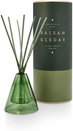 Illume Balsam Cedar Winsome Diffuser Set