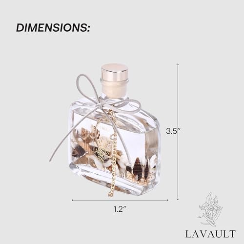 Lavault Reed Diffuser with Shells Coffee Scent 100ml 1 Unit