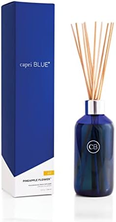 Capri Blue Pineapple Flower Reed Diffuser Set
