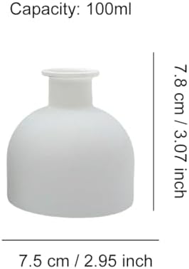 100ml Matte White Glass Diffuser Bottle for DIY Fragrance