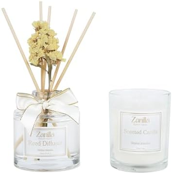 Reed Diffuser and Candle Set - Skylar Vanilla