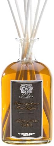 Antica Farmacista Reed Diffuser Sandalwood Amber 845 Fl Oz