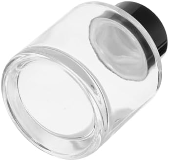 HARFINGTON 50ml Glass Diffuser Bottle Refillable Aromatherapy Container