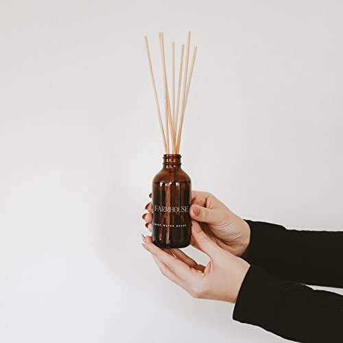 Sweet Water Decor Farmhouse Amber Reed Diffuser Set