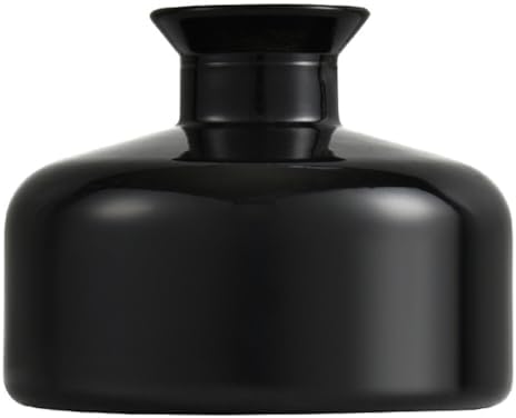 200ml Black Round Glass Diffuser Bottle