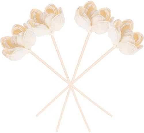 Natural Flower Diffuser Sticks Set 4pcs