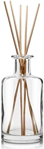 Feel Fragrance Glass Diffuser Bottles Set of 4 53 In High 240ml