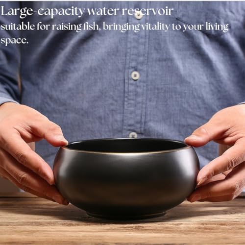 Zen Ceramic Water Fountain with Plant Holder